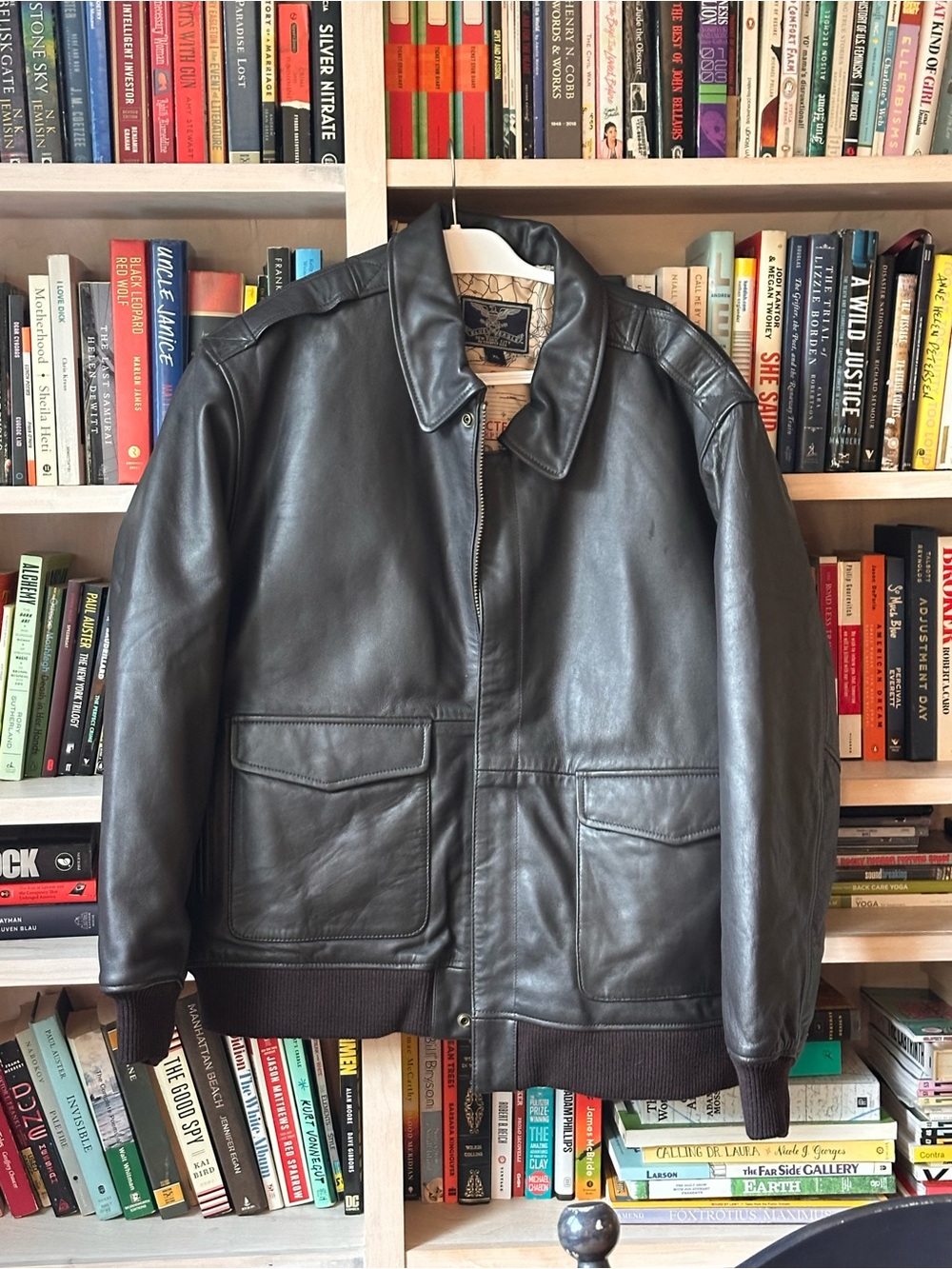 Blue Eagle Army Air Corps Leather Jacket